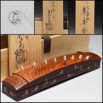 茶道具　塗師　川瀬表完作　欅拭漆　香合　共箱　V　6834 茶道具 塗師 川瀬表完作 欅拭漆 香合 共箱 V 6834 - メルカリ